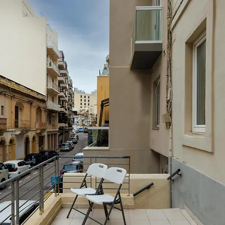 Stylish St Julians 2 Bedroom For Rent In The Centre With Terrace St. Julian's